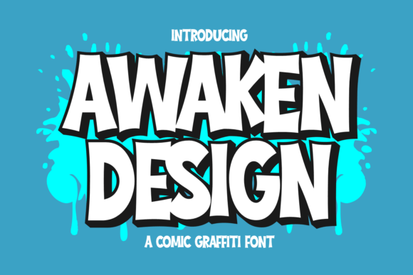 Awaken Design Font for Bold Brand Identity