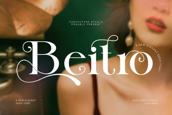 Beitro: A Premium Serif Font for Elegant Web Design