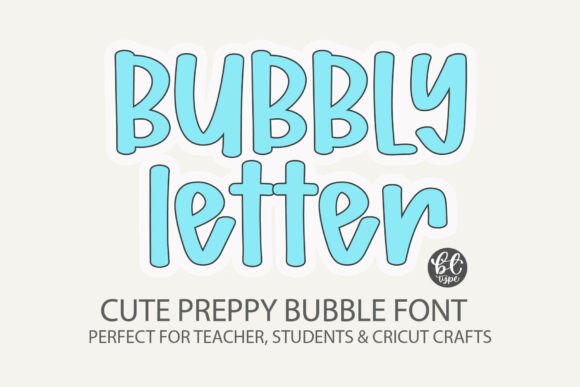 Bubbly Letter: A Playful Display Font for Social Campaigns