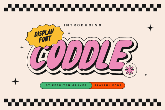 Coddle Font: Bold Display Type for Editors