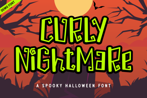 Curly Nightmare Font: Spooky Design Guide