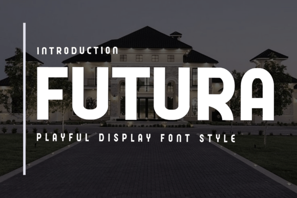 Futura: A Festive Display Font for Makers