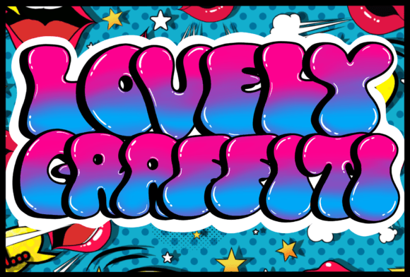 Lovely Graffiti Typeface for Bold Branding