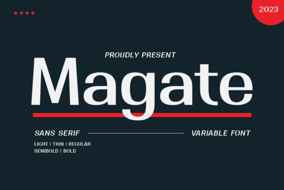 Magate: A Modern Sans Serif Font for Small Business Branding