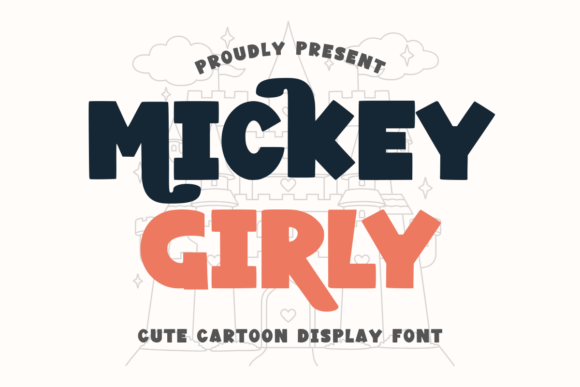 Mickey Girly Regular Font for Playful Branding