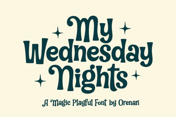 My Wednesday Night Font for Bold Branding