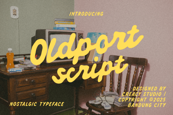 Oldport Script: The Vintage Typeface for Modern Campaigns