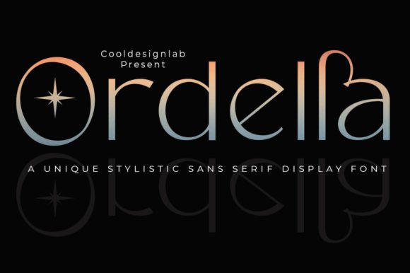 Ordella: A Modern Sans Serif Typeface for Editorial Design