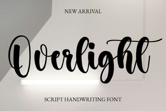 Overlight Font Review: Modern Handwritten Style