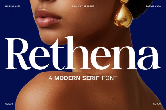 Rethena Font for Premium Web Design