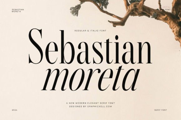 Sebastian Moreta Font for Modern Web Design