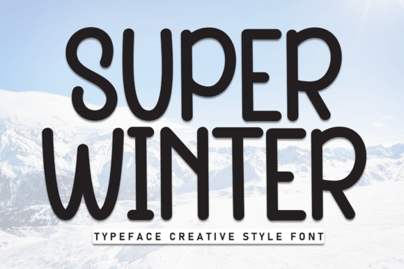 Super Winter Font for Modern Web Design